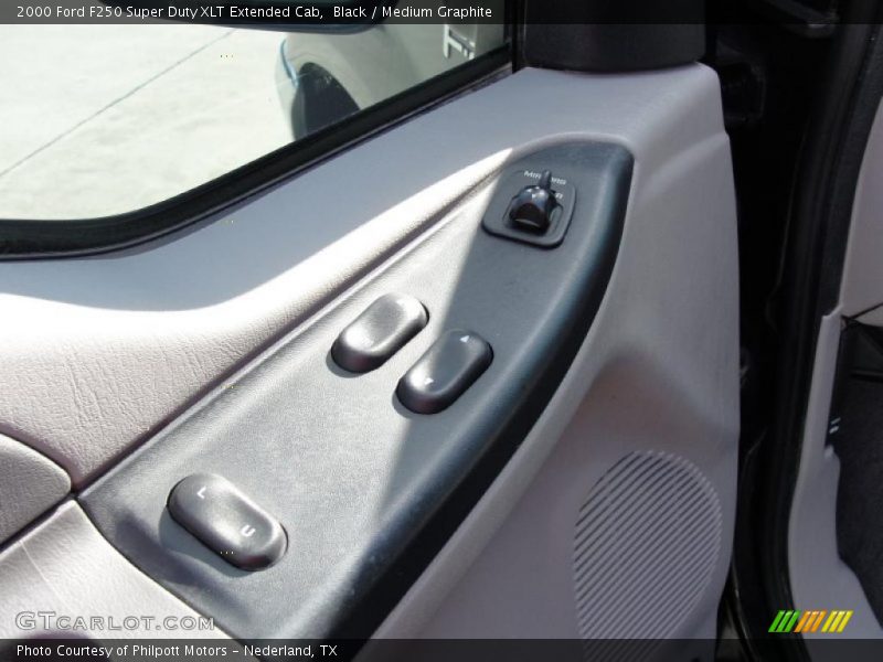 Black / Medium Graphite 2000 Ford F250 Super Duty XLT Extended Cab