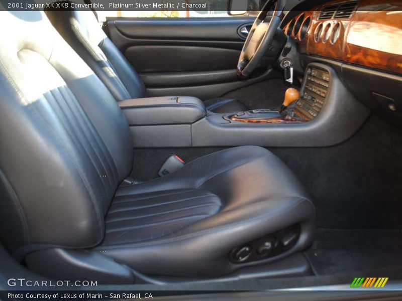  2001 XK XK8 Convertible Charcoal Interior