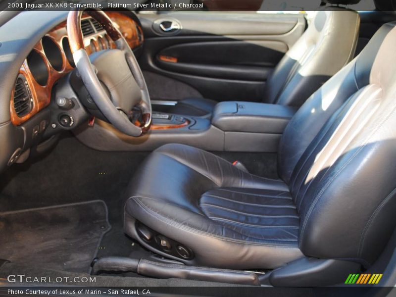  2001 XK XK8 Convertible Charcoal Interior