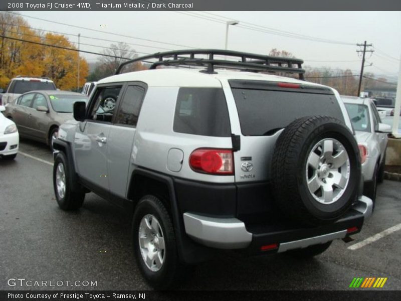 Titanium Metallic / Dark Charcoal 2008 Toyota FJ Cruiser 4WD