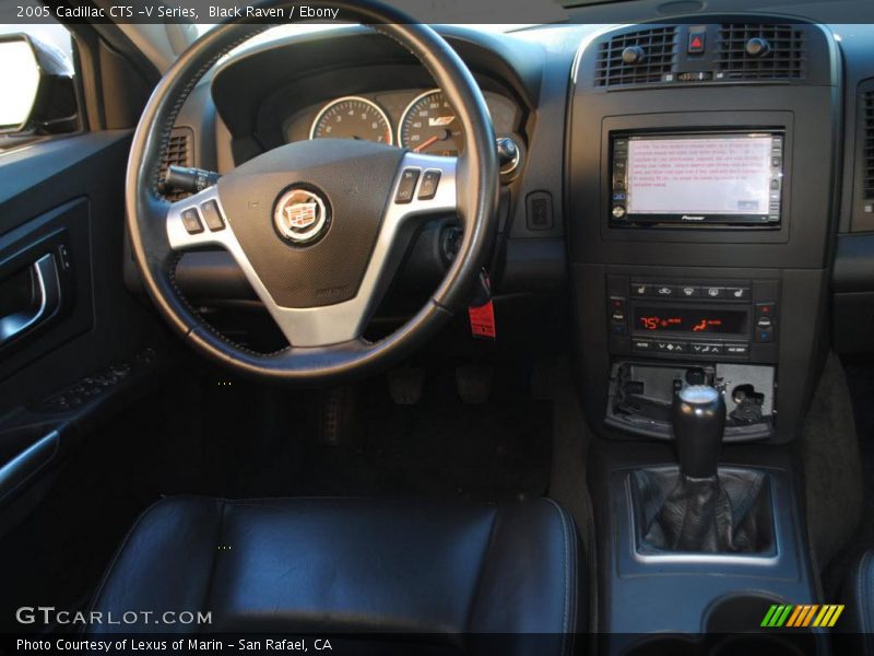Dashboard of 2005 CTS -V Series