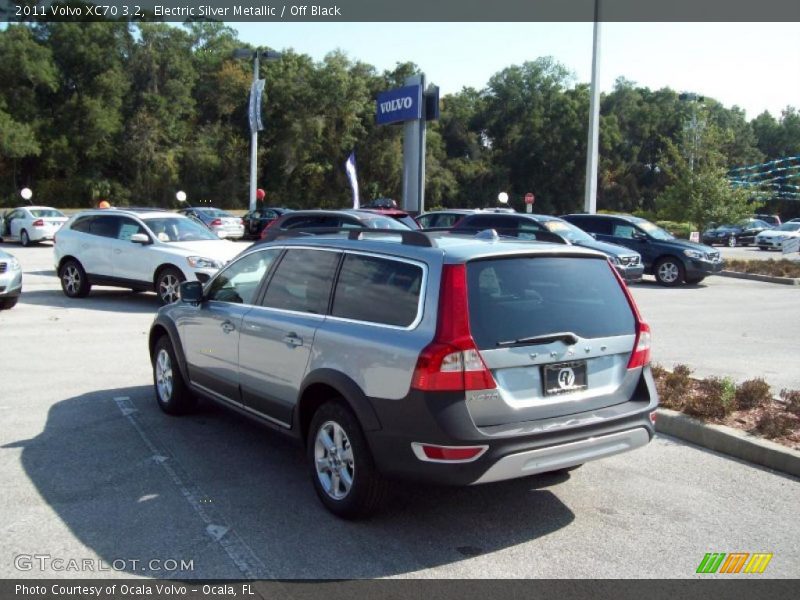 Electric Silver Metallic / Off Black 2011 Volvo XC70 3.2