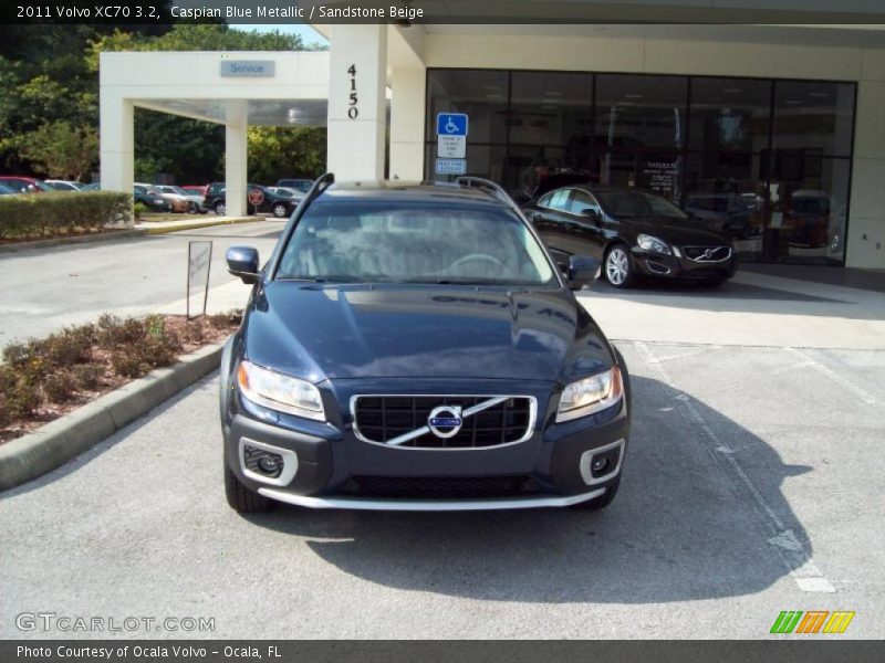 Caspian Blue Metallic / Sandstone Beige 2011 Volvo XC70 3.2