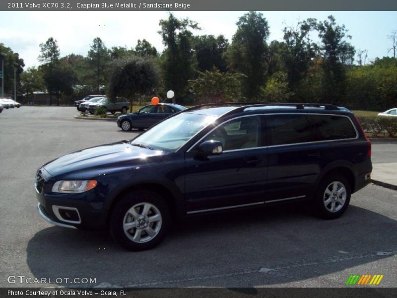 Caspian Blue Metallic / Sandstone Beige 2011 Volvo XC70 3.2