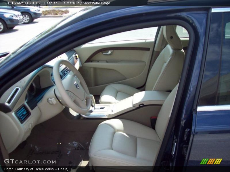 Caspian Blue Metallic / Sandstone Beige 2011 Volvo XC70 3.2