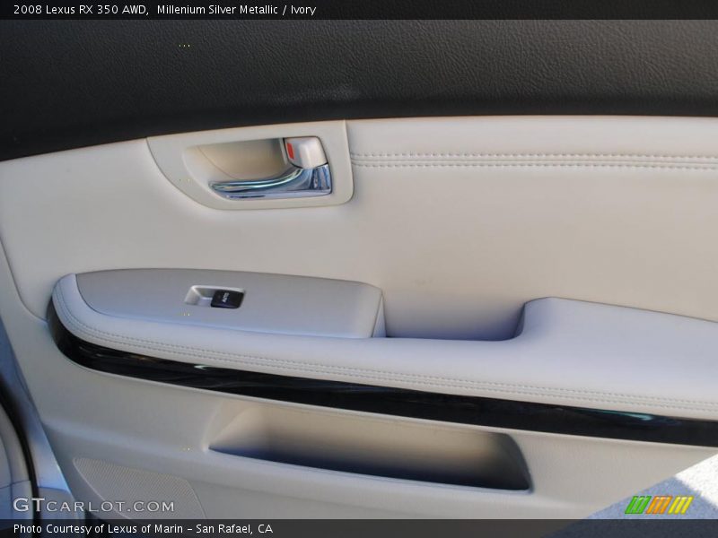 Millenium Silver Metallic / Ivory 2008 Lexus RX 350 AWD
