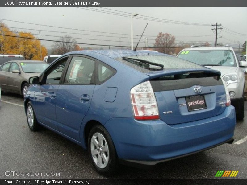 Seaside Blue Pearl / Gray 2008 Toyota Prius Hybrid
