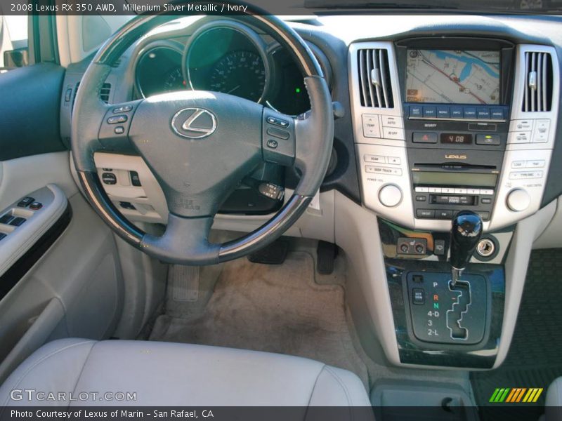 Millenium Silver Metallic / Ivory 2008 Lexus RX 350 AWD