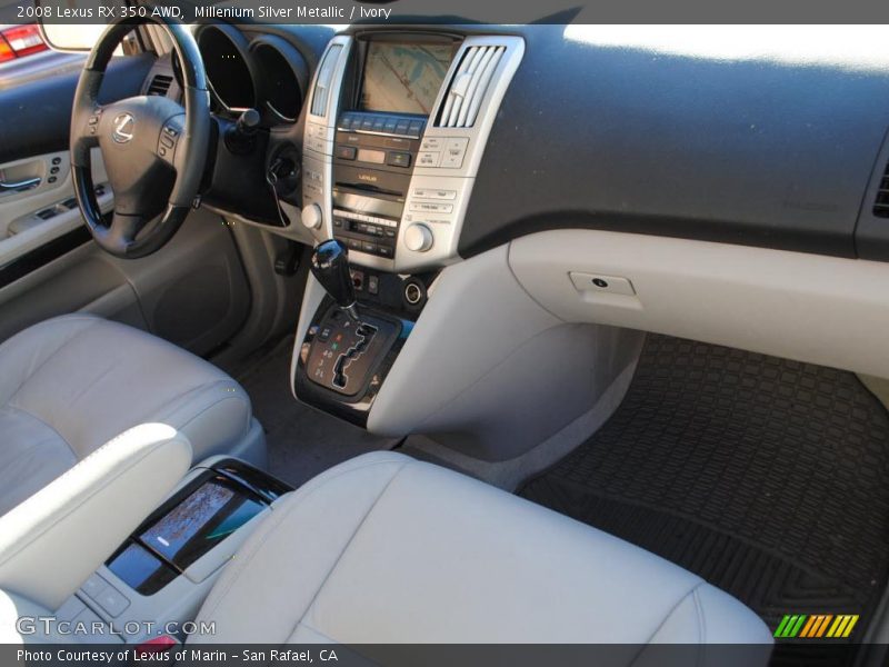 Millenium Silver Metallic / Ivory 2008 Lexus RX 350 AWD