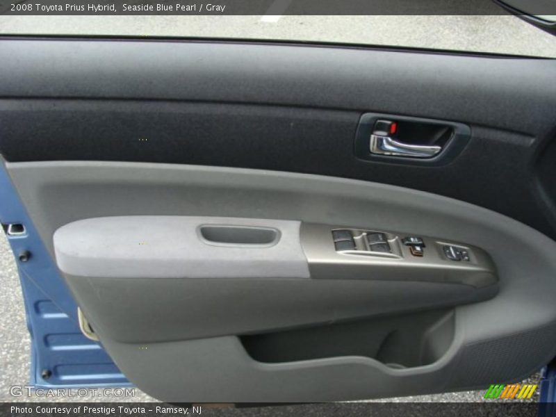 Seaside Blue Pearl / Gray 2008 Toyota Prius Hybrid