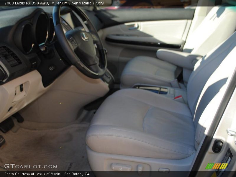 Millenium Silver Metallic / Ivory 2008 Lexus RX 350 AWD