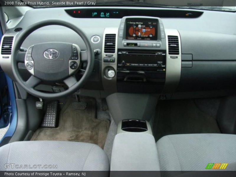 Seaside Blue Pearl / Gray 2008 Toyota Prius Hybrid