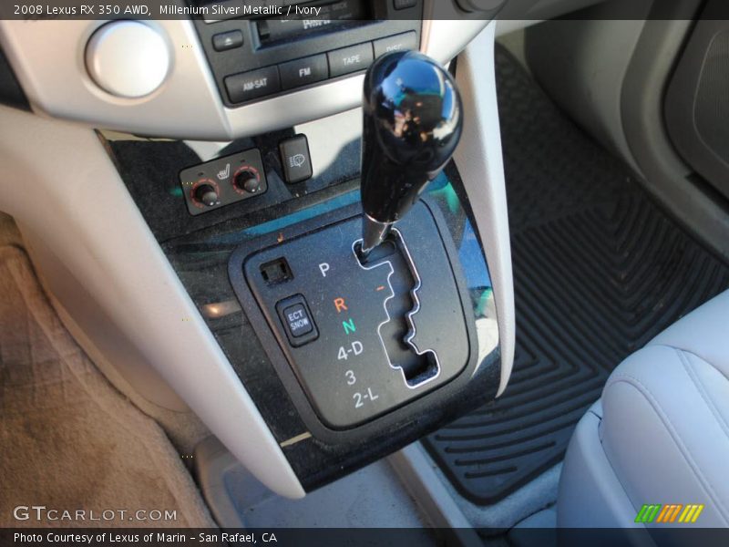 Millenium Silver Metallic / Ivory 2008 Lexus RX 350 AWD