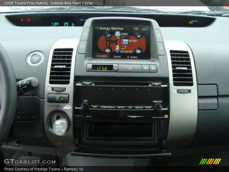 Seaside Blue Pearl / Gray 2008 Toyota Prius Hybrid