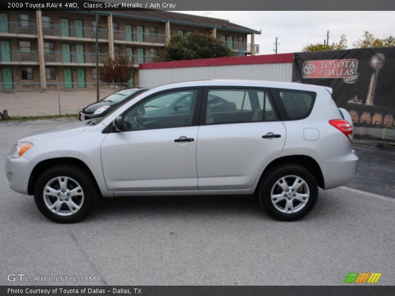 Classic Silver Metallic / Ash Gray 2009 Toyota RAV4 4WD
