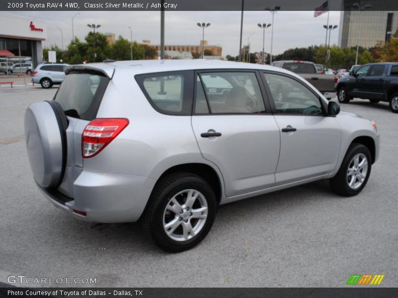 Classic Silver Metallic / Ash Gray 2009 Toyota RAV4 4WD