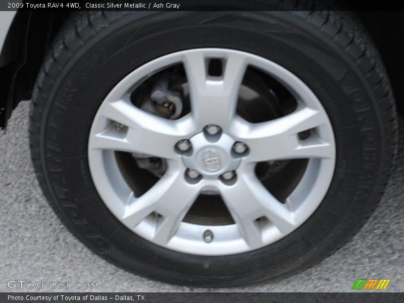 Classic Silver Metallic / Ash Gray 2009 Toyota RAV4 4WD