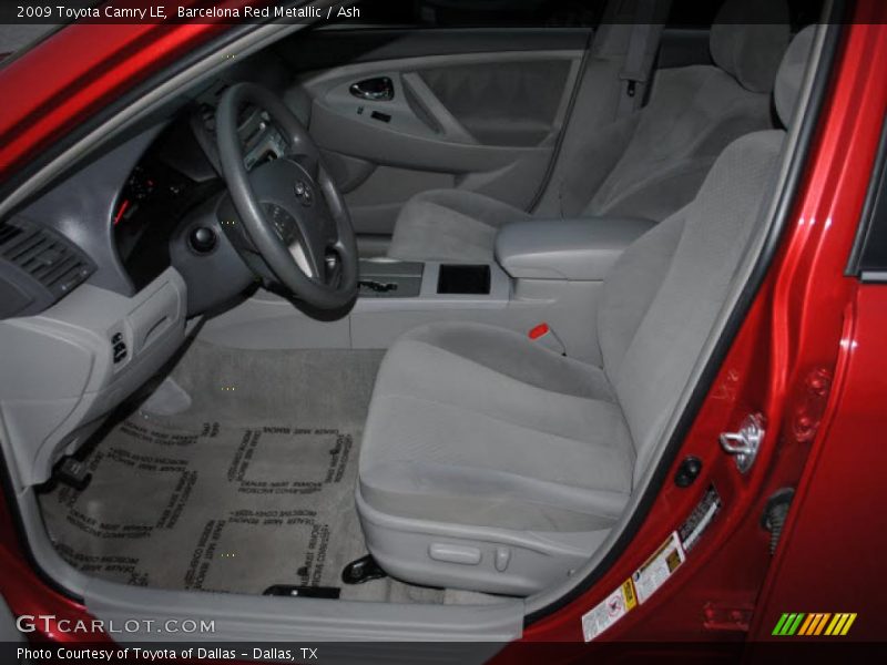 Barcelona Red Metallic / Ash 2009 Toyota Camry LE