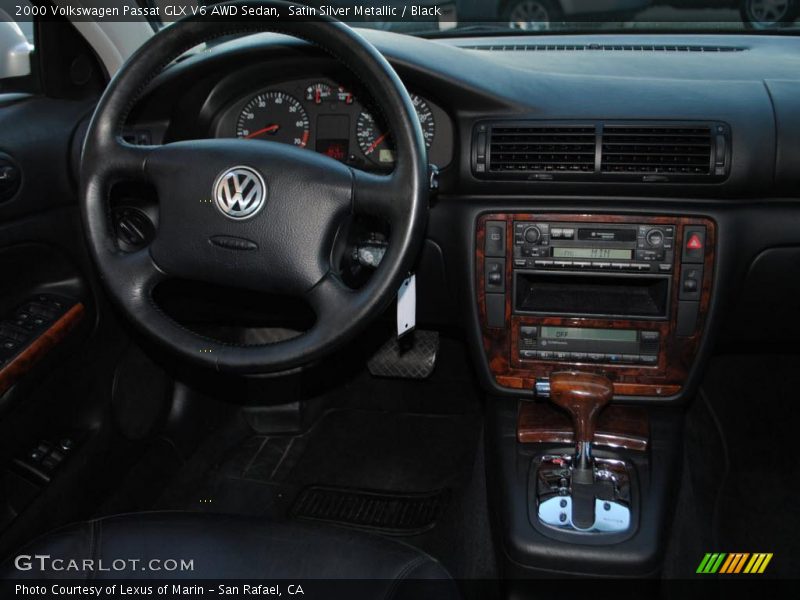 Satin Silver Metallic / Black 2000 Volkswagen Passat GLX V6 AWD Sedan