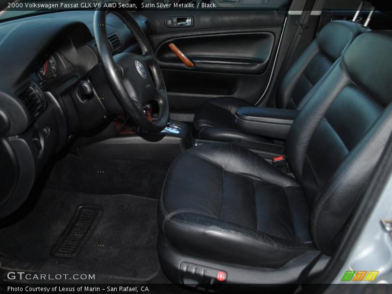 Satin Silver Metallic / Black 2000 Volkswagen Passat GLX V6 AWD Sedan