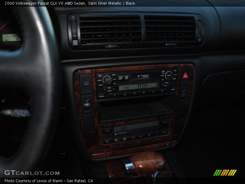 Satin Silver Metallic / Black 2000 Volkswagen Passat GLX V6 AWD Sedan