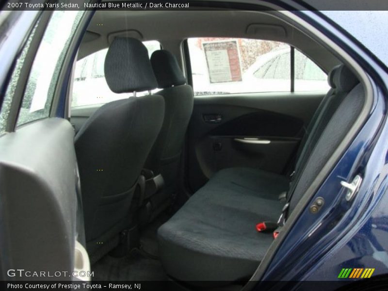 Nautical Blue Metallic / Dark Charcoal 2007 Toyota Yaris Sedan