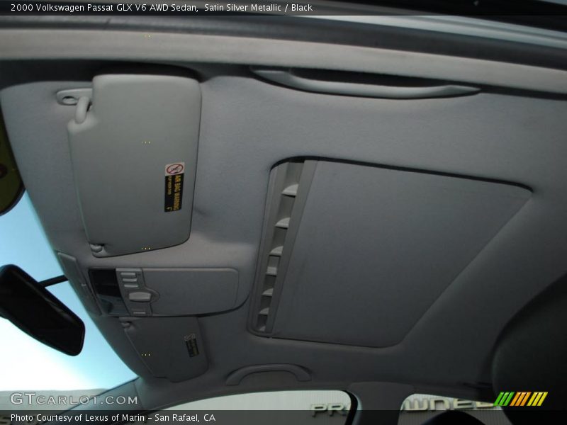 Satin Silver Metallic / Black 2000 Volkswagen Passat GLX V6 AWD Sedan