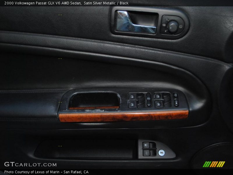 Satin Silver Metallic / Black 2000 Volkswagen Passat GLX V6 AWD Sedan