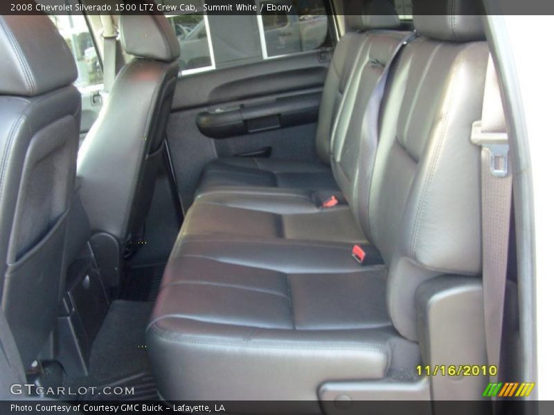  2008 Silverado 1500 LTZ Crew Cab Ebony Interior
