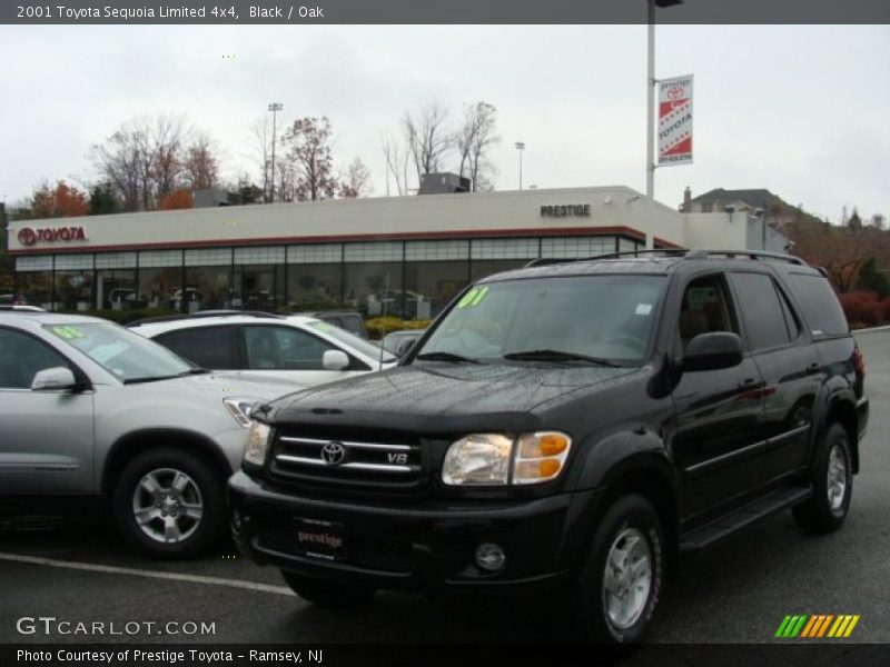 Black / Oak 2001 Toyota Sequoia Limited 4x4