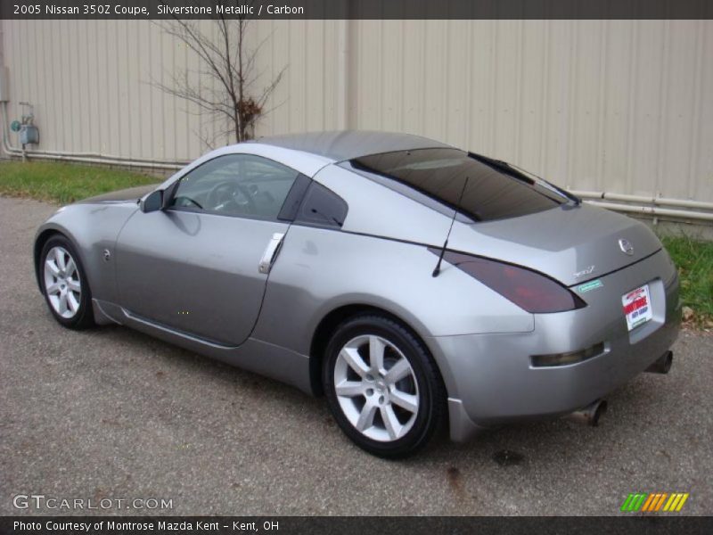 Silverstone Metallic / Carbon 2005 Nissan 350Z Coupe