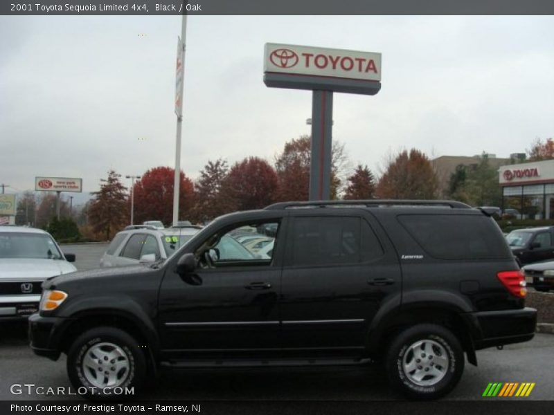 Black / Oak 2001 Toyota Sequoia Limited 4x4
