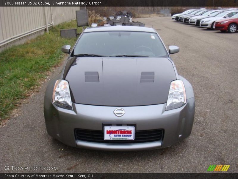 Silverstone Metallic / Carbon 2005 Nissan 350Z Coupe