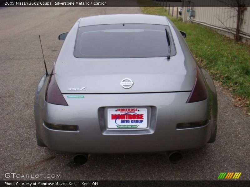 Silverstone Metallic / Carbon 2005 Nissan 350Z Coupe