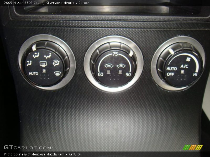 Silverstone Metallic / Carbon 2005 Nissan 350Z Coupe