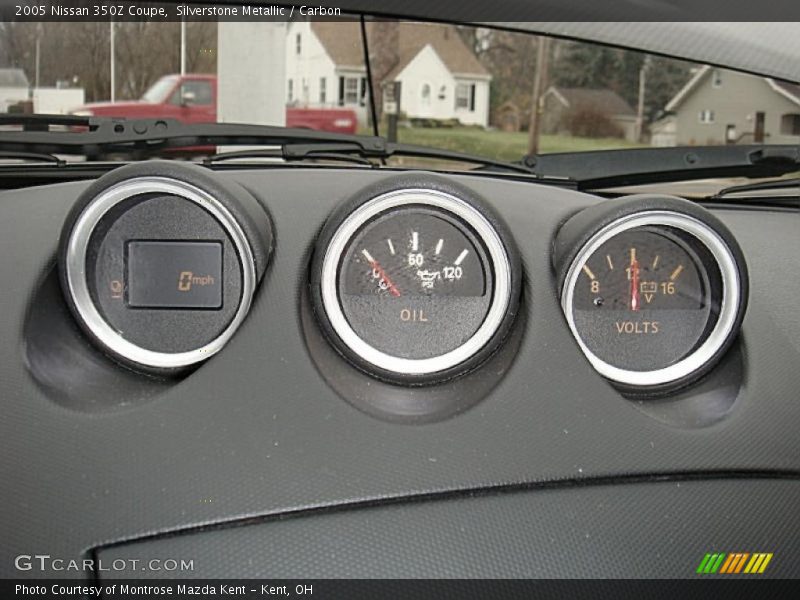 Silverstone Metallic / Carbon 2005 Nissan 350Z Coupe