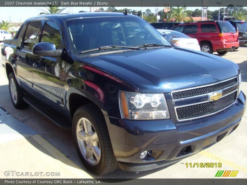 Dark Blue Metallic / Ebony 2007 Chevrolet Avalanche LT