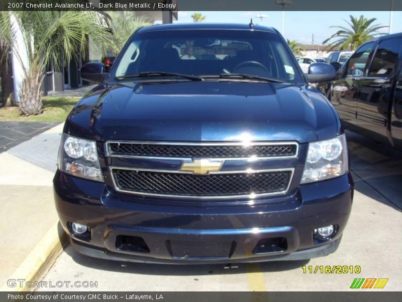Dark Blue Metallic / Ebony 2007 Chevrolet Avalanche LT
