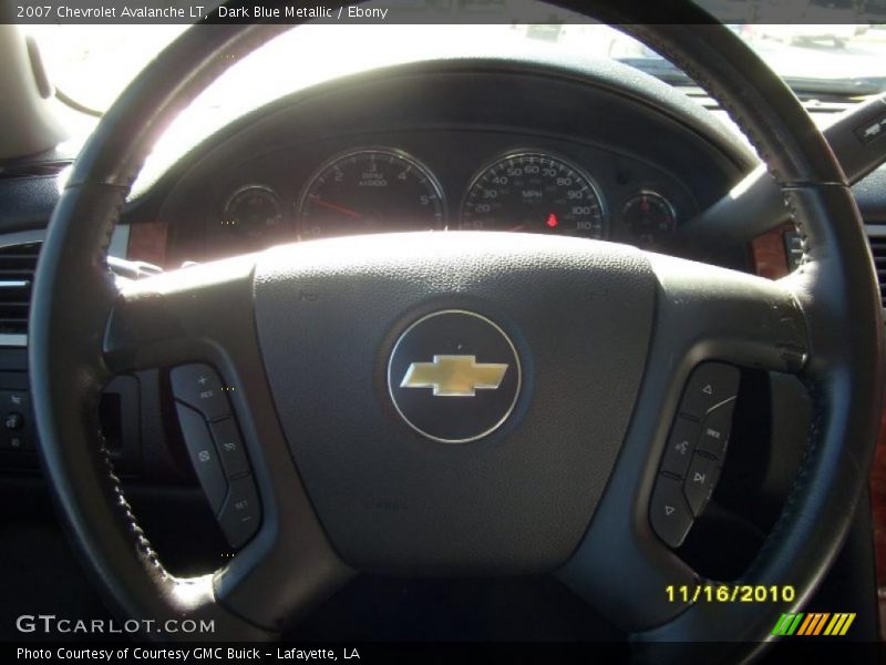 Dark Blue Metallic / Ebony 2007 Chevrolet Avalanche LT