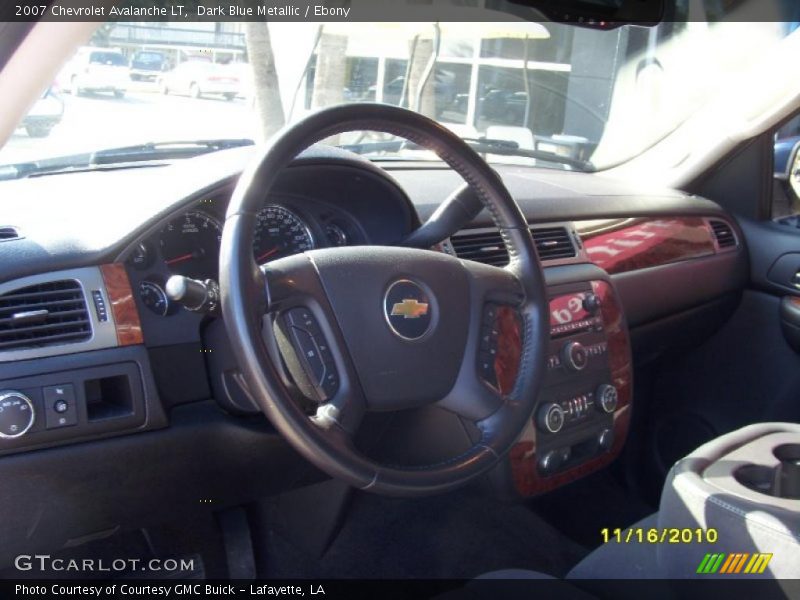 Dark Blue Metallic / Ebony 2007 Chevrolet Avalanche LT