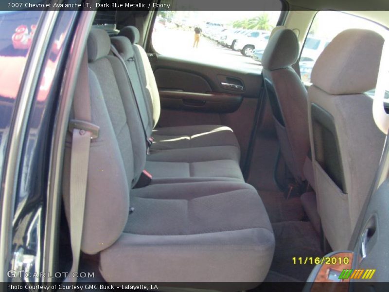 Dark Blue Metallic / Ebony 2007 Chevrolet Avalanche LT