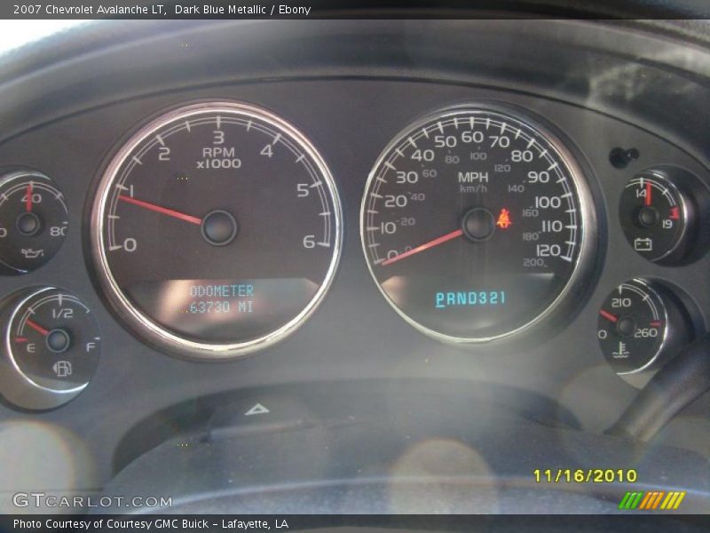 Dark Blue Metallic / Ebony 2007 Chevrolet Avalanche LT