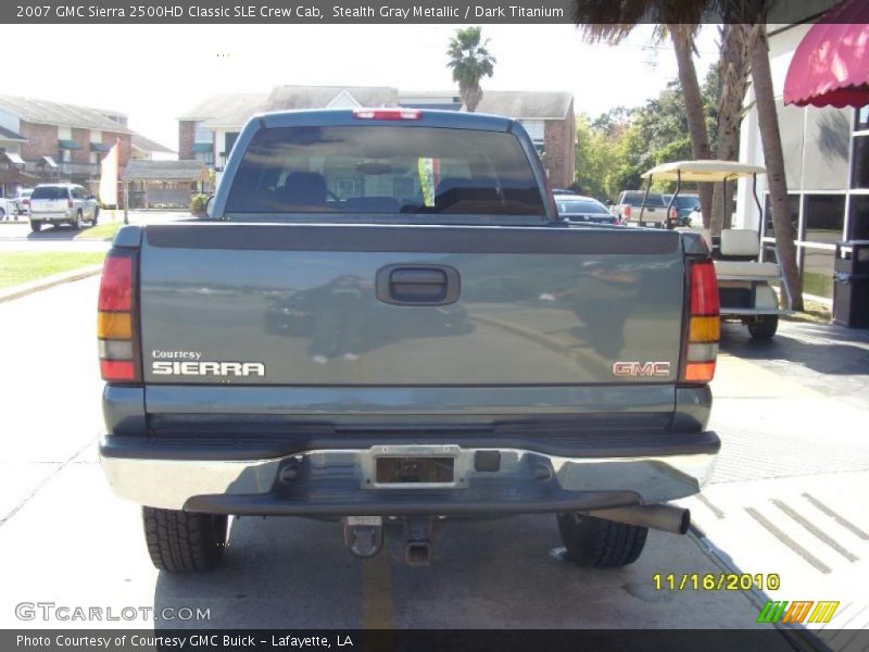 Stealth Gray Metallic / Dark Titanium 2007 GMC Sierra 2500HD Classic SLE Crew Cab