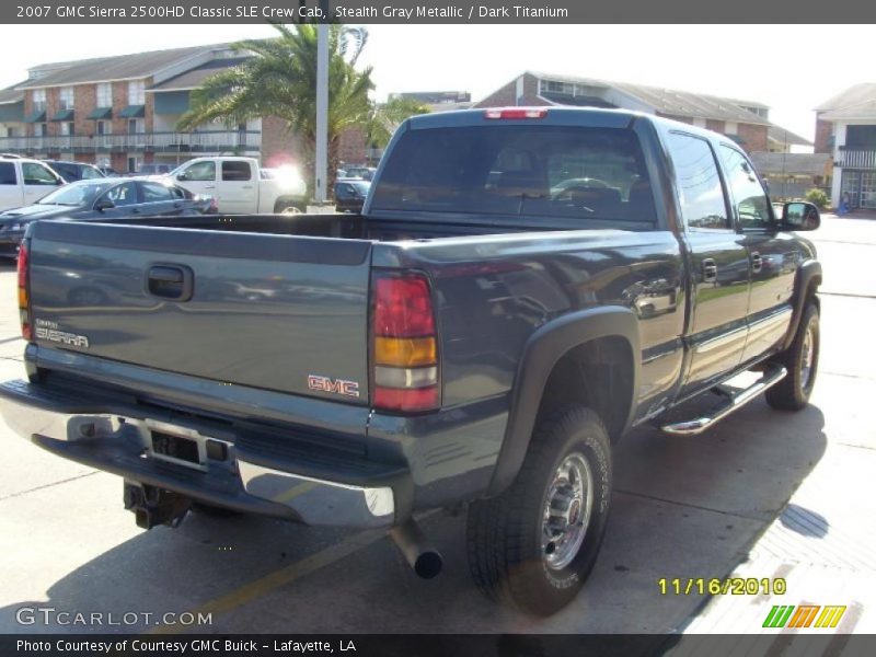Stealth Gray Metallic / Dark Titanium 2007 GMC Sierra 2500HD Classic SLE Crew Cab