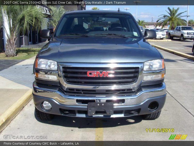 Stealth Gray Metallic / Dark Titanium 2007 GMC Sierra 2500HD Classic SLE Crew Cab