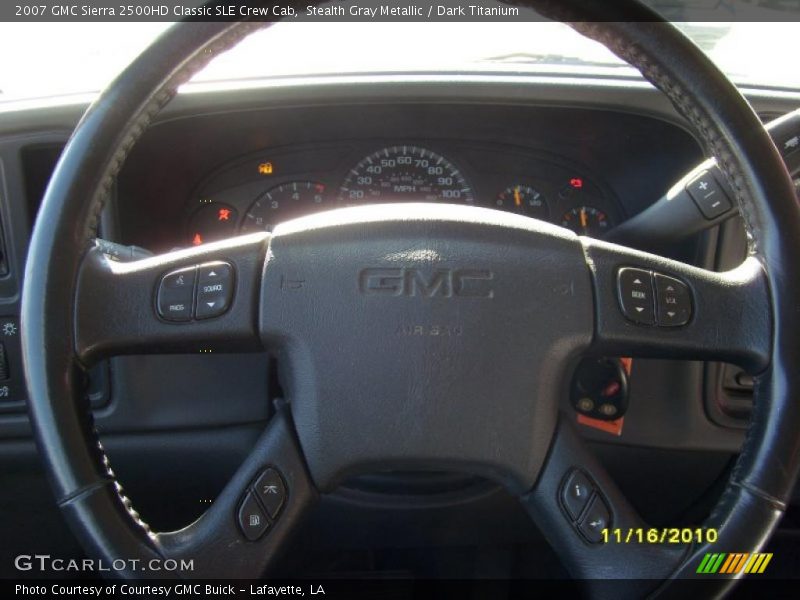 Stealth Gray Metallic / Dark Titanium 2007 GMC Sierra 2500HD Classic SLE Crew Cab