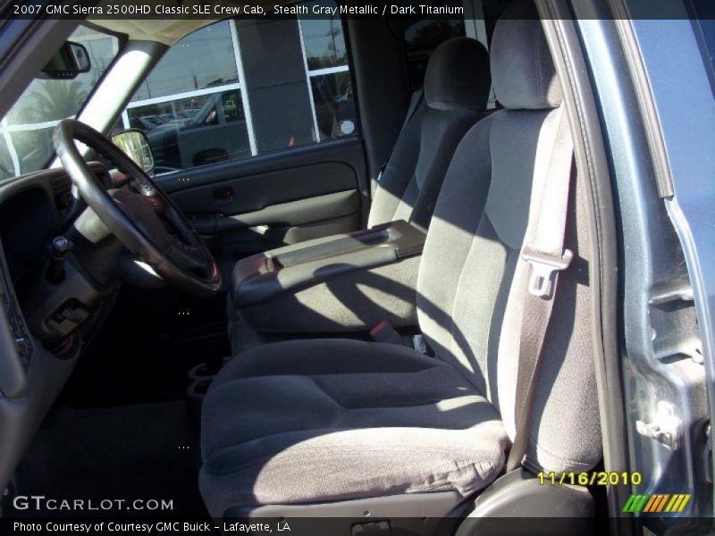 Stealth Gray Metallic / Dark Titanium 2007 GMC Sierra 2500HD Classic SLE Crew Cab