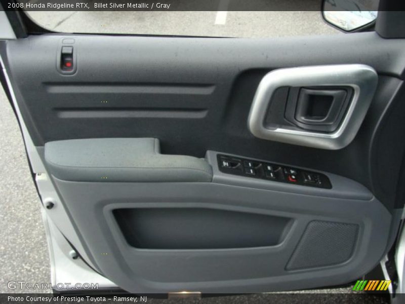 Billet Silver Metallic / Gray 2008 Honda Ridgeline RTX