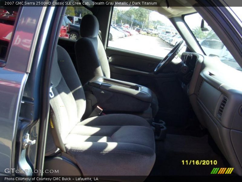 Stealth Gray Metallic / Dark Titanium 2007 GMC Sierra 2500HD Classic SLE Crew Cab