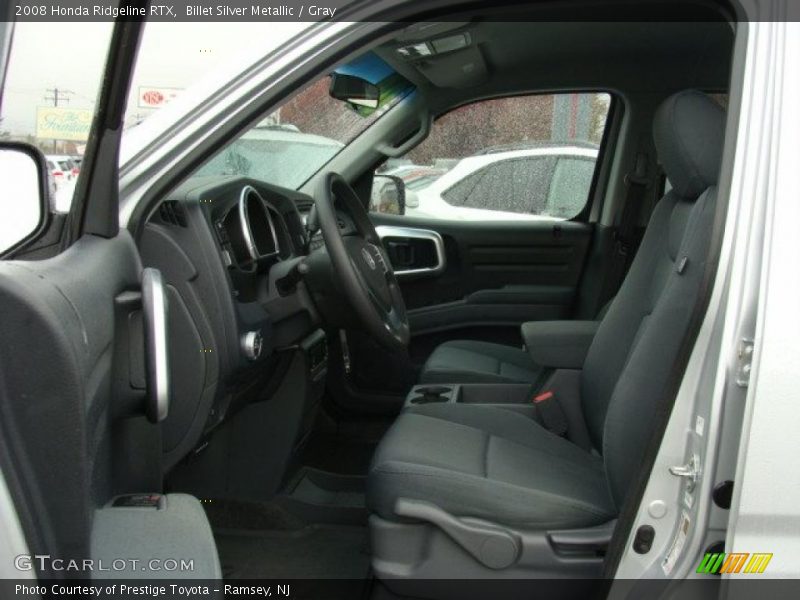 Billet Silver Metallic / Gray 2008 Honda Ridgeline RTX